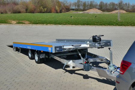 Aluminium Fahrzeugtransporter Barthau AH 3002 | 450 x 205 cm | 3000 kg