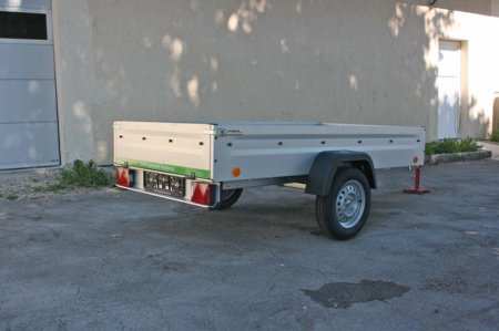 TPV EU3 Kastenanhänger 244x124 cm, 750 kg | Anhängerpark Salzburg