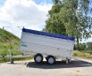 Twintrailer TT35-40 Anhänger mit Optional Aufsatzwänden und Flachplane | Anhängerpark Salzburg
