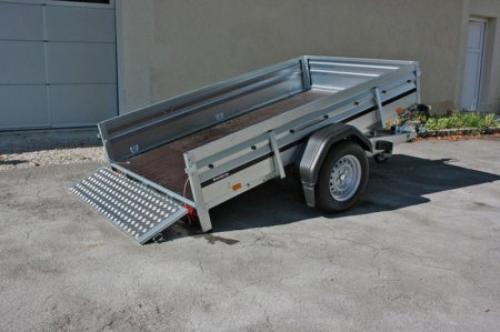 Brenderup Tieflader ankippbar Anhängerpark Salzburg